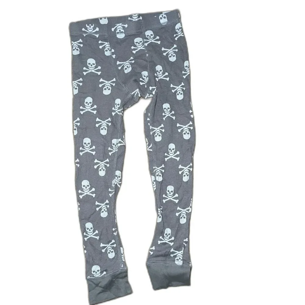 Two Piece Skull‎ Cross bone Child 7/8 Sleepwear Costume Halloween Holiday